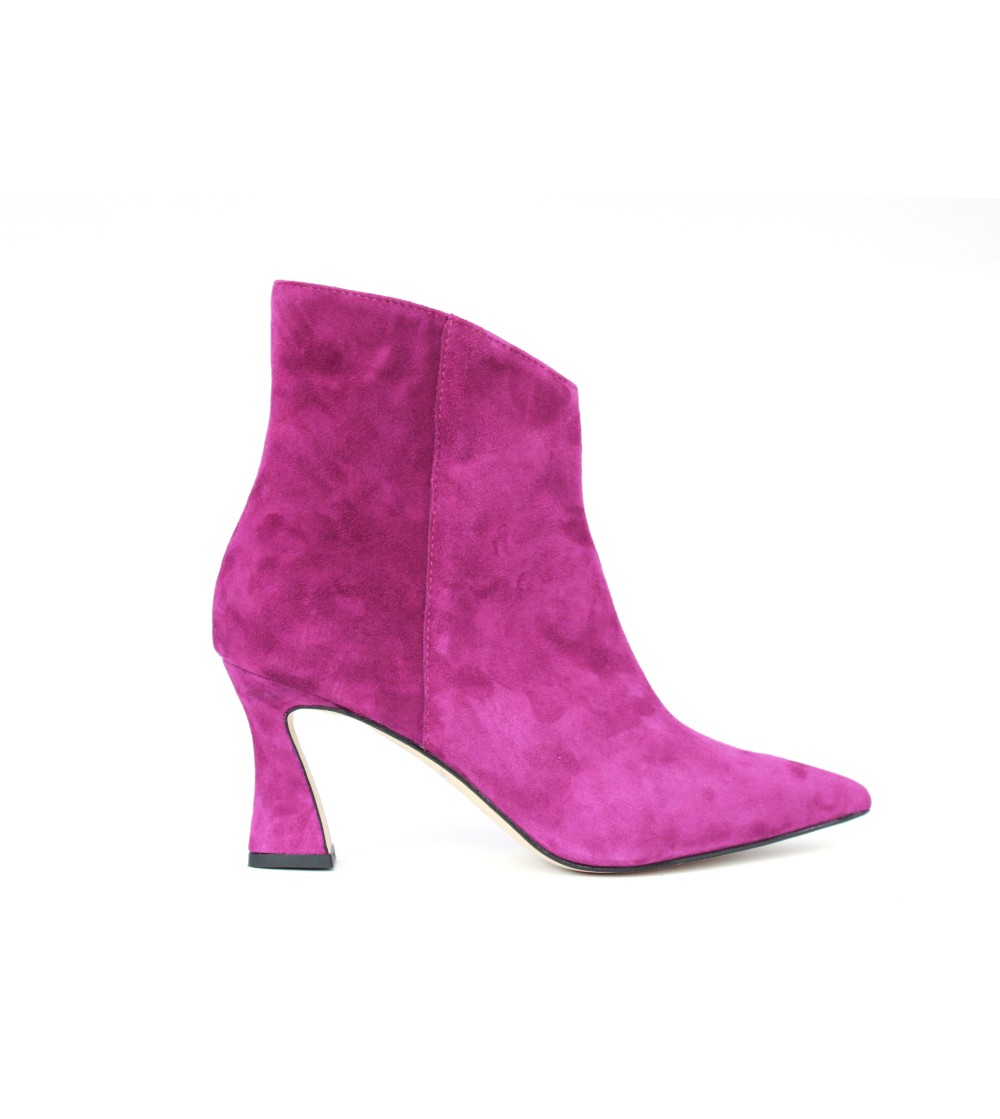 Andrea Pinto Tronchetti Tacco Punta Camoscio Bouganville