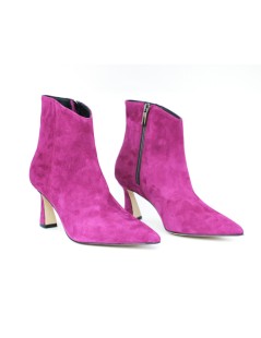 Andrea Pinto Tronchetti Tacco Punta Camoscio Bouganville