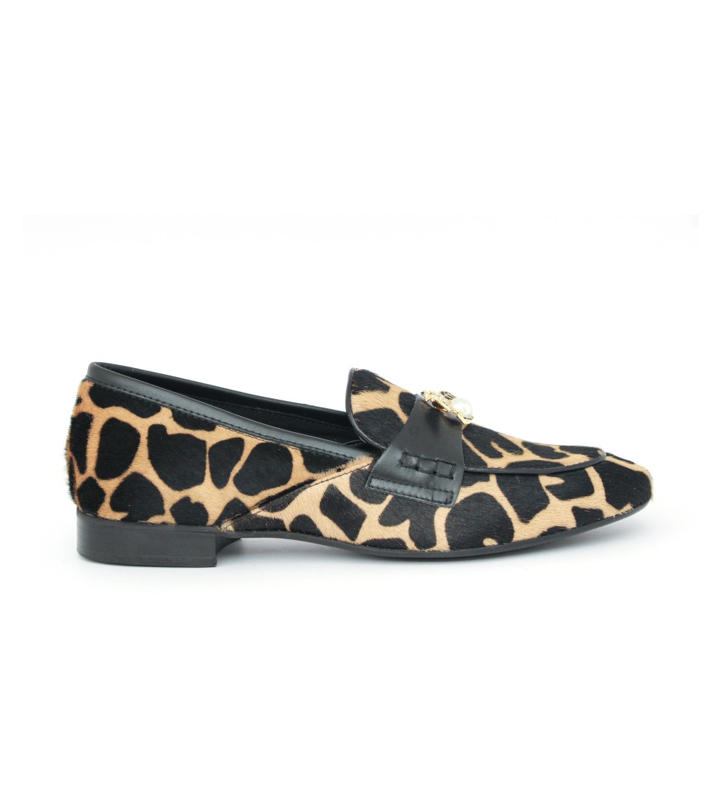 Hego's Mocassino Animalier Accessorio Cavallino Leopard Giraff