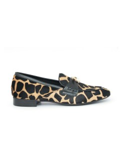 Hego's Mocassino Animalier Accessorio Cavallino Leopard Giraff
