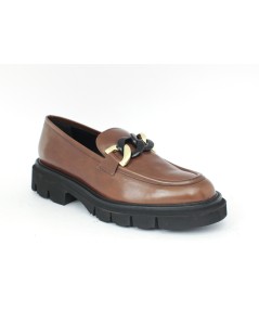 Luca Grossi Mocassino Fondo Carro Light Caten Marrone