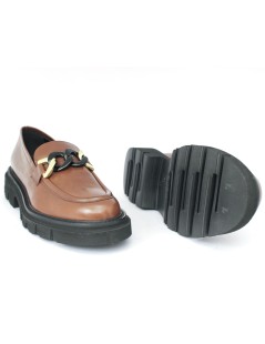 Luca Grossi Mocassino Fondo Carro Light Caten Marrone