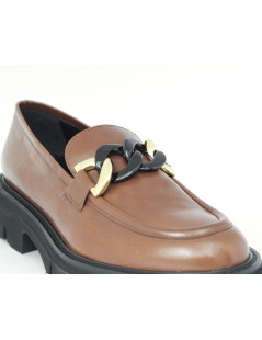 Luca Grossi Mocassino Fondo Carro Light Caten Marrone