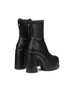 Cult BJORK Tronchetto Plateau Alto Stretch Nero