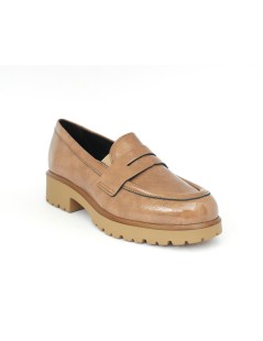 Susimoda Mocassino Donna Piuma Gel Naplak Cammello