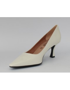 Cinzia Soft Decollette Tacco Medio Naplak Liscio Burro