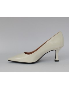 Cinzia Soft Decollette Tacco Medio Naplak Liscio Burro
