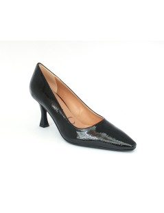 Cinzia Soft Decollette Tacco Medio Naplak Liscio Nero