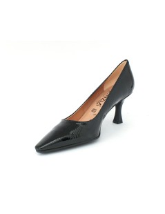 Cinzia Soft Decollette Tacco Medio Naplak Liscio Nero