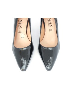 Cinzia Soft Decollette Tacco Medio Naplak Liscio Nero