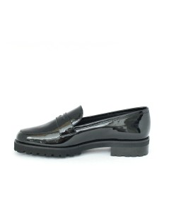 Luca Grossi Mocassino Donna College Slim Vernice Nero