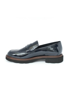 Luca Grossi Mocassino Donna College Medio Guardiolo Vernice Blu