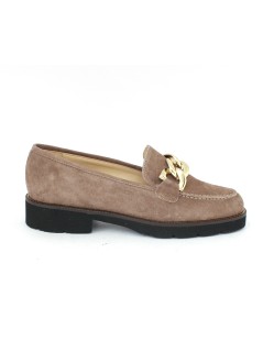 Luca Grossi Mocassino Donna Vaschetta Slim Caten Acero