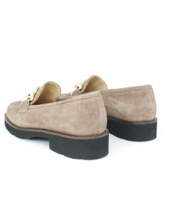 Luca Grossi Mocassino Donna Vaschetta Slim Caten Acero