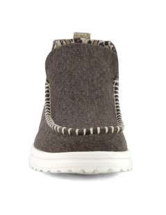 Hey Dude Stivaletto Vaschetta Cuciture Retro Leopardo