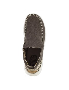 Hey Dude Stivaletto Vaschetta Cuciture Retro Leopardo