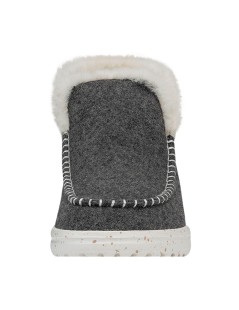 Hey Dude Stivaletto Vaschetta Cuciture Dettagli Ricami Grigio