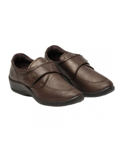 Arcopedico Mocassino Donna Comfort Velcro Bronzo