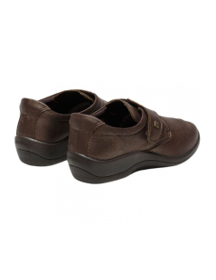 Arcopedico Mocassino Donna Comfort Velcro Bronzo