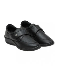 Arcopedico Mocassino Donna Comfort Velcro Nero