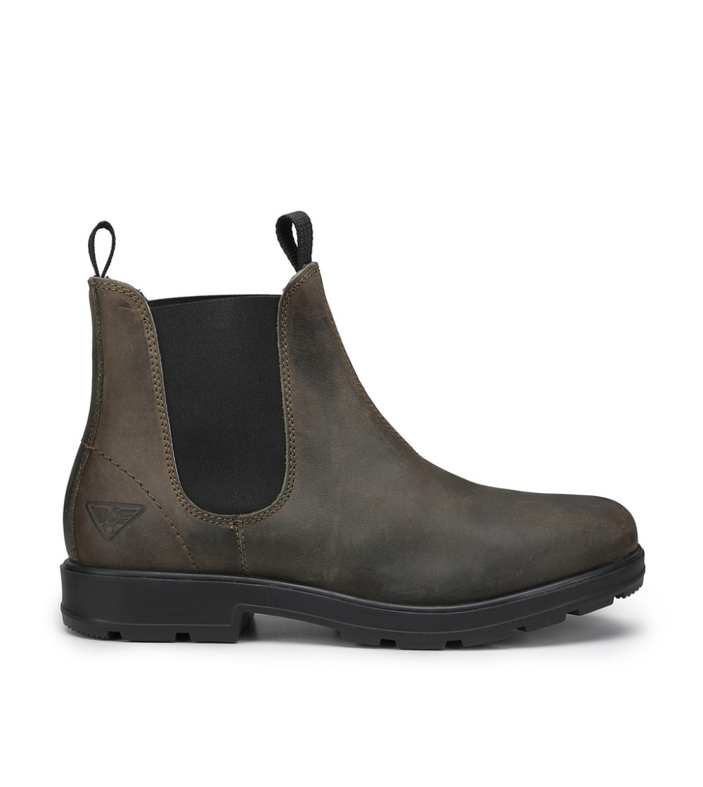 Docksteps JASPER Beatles Uomo Ingrassato Elastico Nero Militare