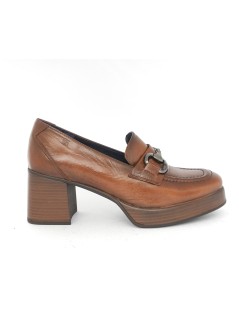 Dorking Cristel D9155 Mocassino Tacco Vaschetta Cuoio