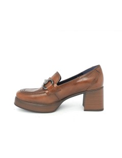 Dorking Cristel D9155 Mocassino Tacco Vaschetta Cuoio