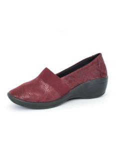 Arcopedico Mocassino Slipon Elastico Lytec Bordeaux