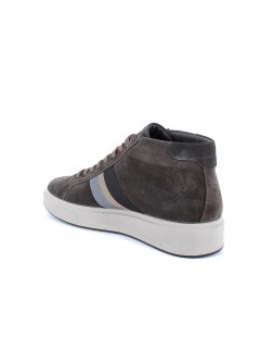 IGI&Co Sneakers Uomo Boxer Fascia Zip Laterale Caffè