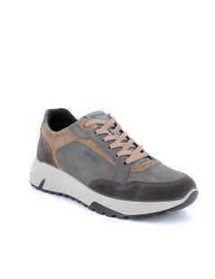 IGI&Co Sneakers Uomo Plantare Hoga Camoscio Caffè Grigio