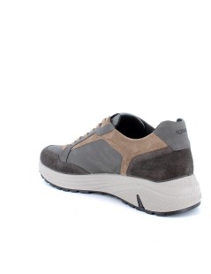 IGI&Co Sneakers Uomo Plantare Hoga Camoscio Caffè Grigio