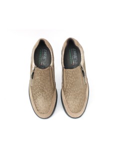 Enval Soft Slipon Medio Zip Laterale Fango