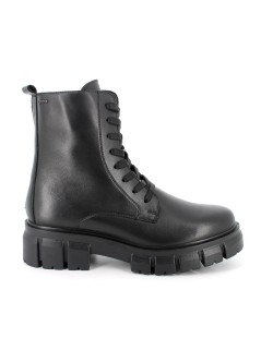 IGI&Co Anfibio Donna Fondo Kombat Zip Pelle Nero