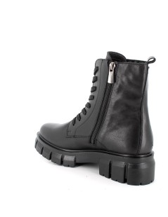 IGI&Co Anfibio Donna Fondo Kombat Zip Pelle Nero