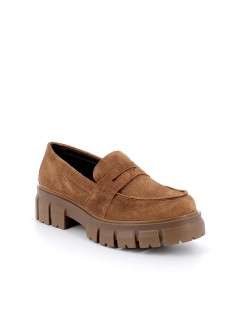 IGI&Co Mocassino College Fondo Kombat Camoscio Cognac