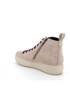 IGI&Co Sneakers Donna Boxer Panchi Zip Laterale Visone