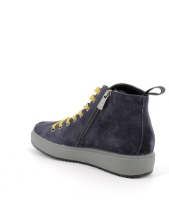 IGI&Co Sneakers Donna Boxer Panchi Zip Laterale Blu