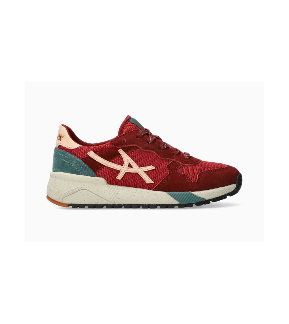 AllRounder Sneakers Ginnico Camoscio e Tessuto Rosso