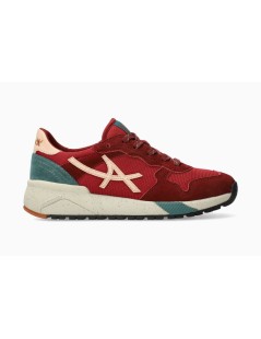 AllRounder Sneakers Ginnico Camoscio e Tessuto Rosso