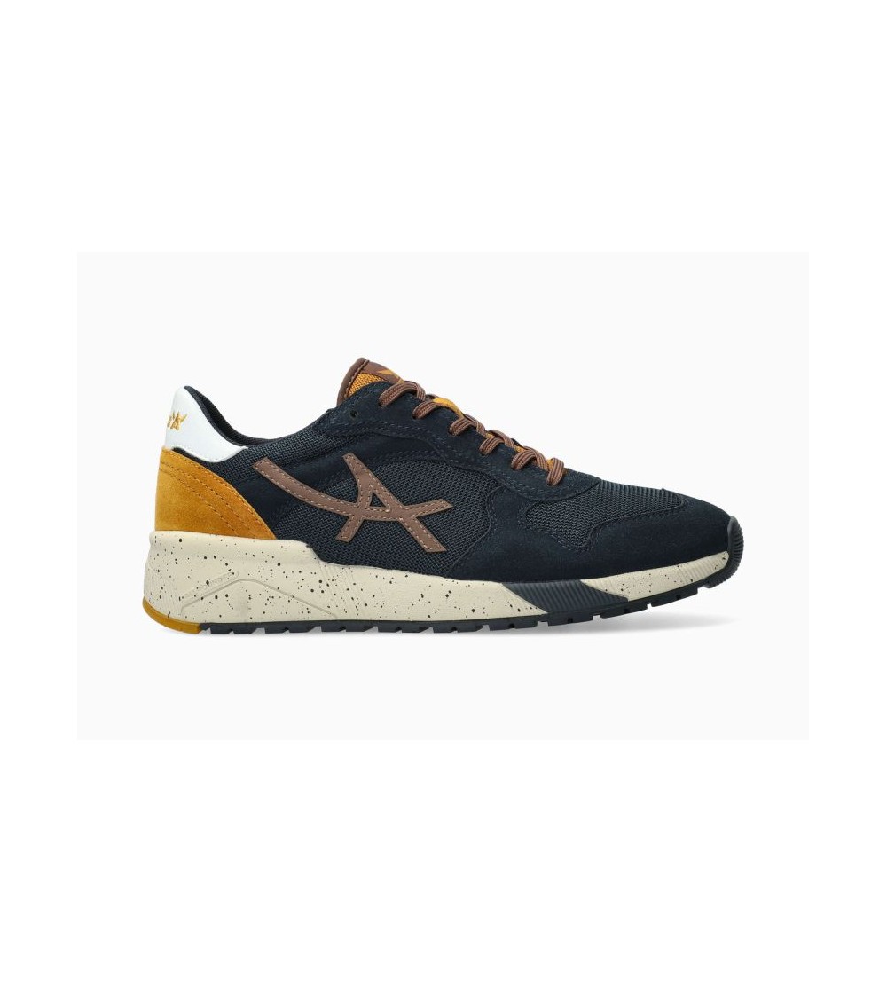 AllRounder Sneakers Ginnico Camoscio e Tessuto Blu
