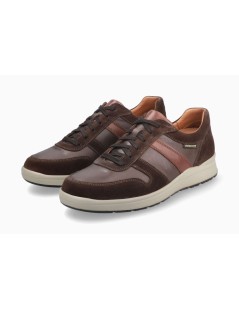 Mephisto Sneakers Vaschetta Fondo Chiaro Marrone