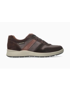 Mephisto Sneakers Vaschetta Fondo Chiaro Marrone