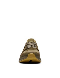 Clarks Sneakers Uomo NXE Volume Light Camoscio Multi Oliva
