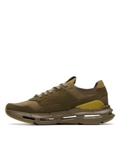 Clarks Sneakers Uomo NXE Volume Light Camoscio Multi Oliva