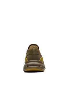 Clarks Sneakers Uomo NXE Volume Light Camoscio Multi Oliva