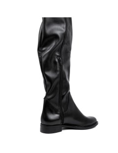 Accademia Stivale Cuissard Nappa Elastic Zip Nero