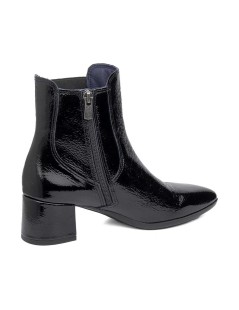 Callaghan ZAHARA Tronchetto a Punta Tacco Medio Elastico Zip Nero