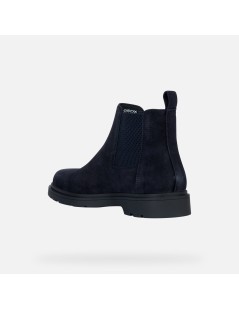 Geox Spherica Beatles EC1 Liscio Camoscio Blu