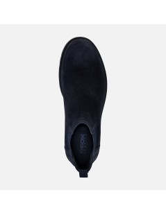 Geox Spherica Beatles EC1 Liscio Camoscio Blu