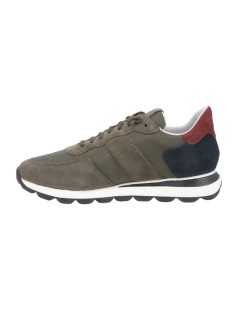 Geox V SERIES Sneakers Camoscio e Nylon Militare Blu
